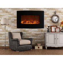 36" curved wall mounted electric fireplace heater